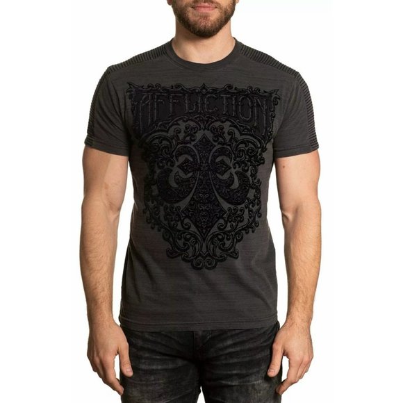 AFFLICTION Men's T-Shirt S/S BRONZE AGE Premium - Picture 10 of 10